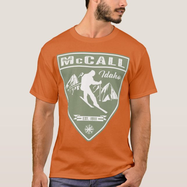 Camiseta Ski McCall Idaho (Anverso)