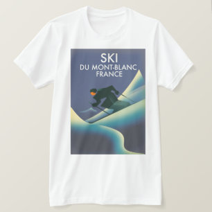 Camiseta Ski Mont Blanc Francia