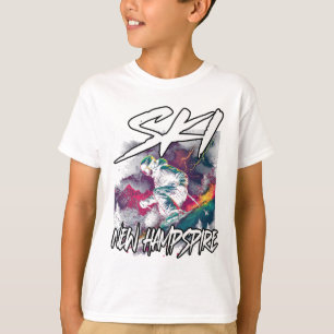 Camiseta Ski New Hampshire Downhill Skiship Adventure Nh Us