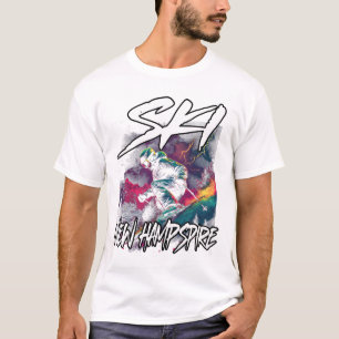 Camiseta Ski New Hampshire Downhill Skiship Adventure Nh Us