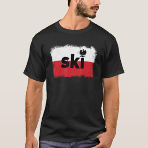 Camiseta SKI Patrimonio polaco Apellido Ancesto Día 1