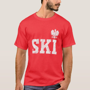 Camiseta Ski Polonia Patrimonio de la Humanidad Polaca Águ