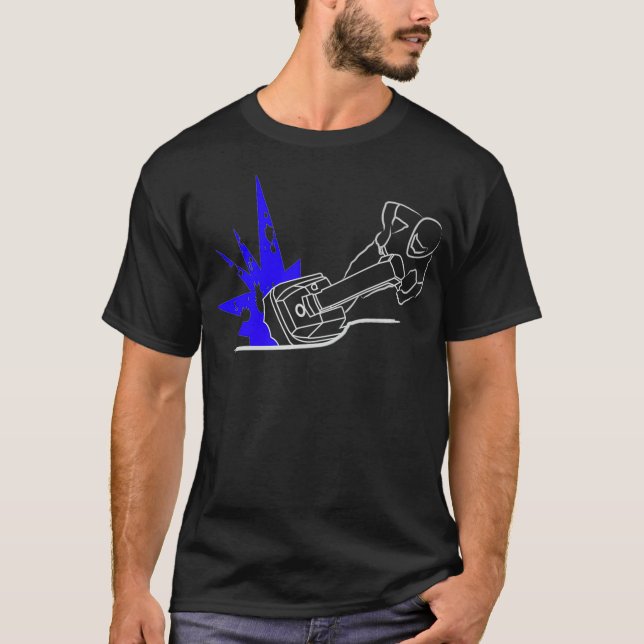 Camiseta Ski PWC 90s Diseño StandUp Ski Graphic des (Anverso)