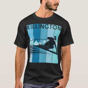 Camiseta Ski Retro Killington Vermont Vintage Snow Ski