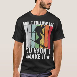 Camiseta Ski retro vintage no me sigue