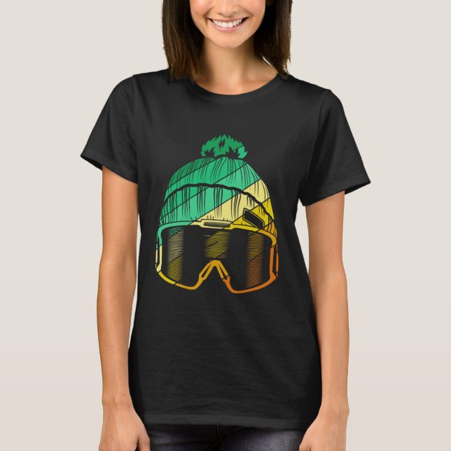 Camiseta Ski Rider Fun Skiing Ski Mountains  Ski Rider  1 (Anverso)