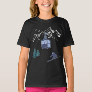 Camiseta Ski Scene Winter Sports