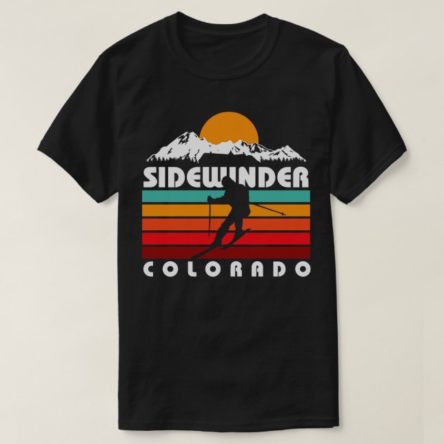 Camiseta Ski Sidewinder (Diseño del anverso)