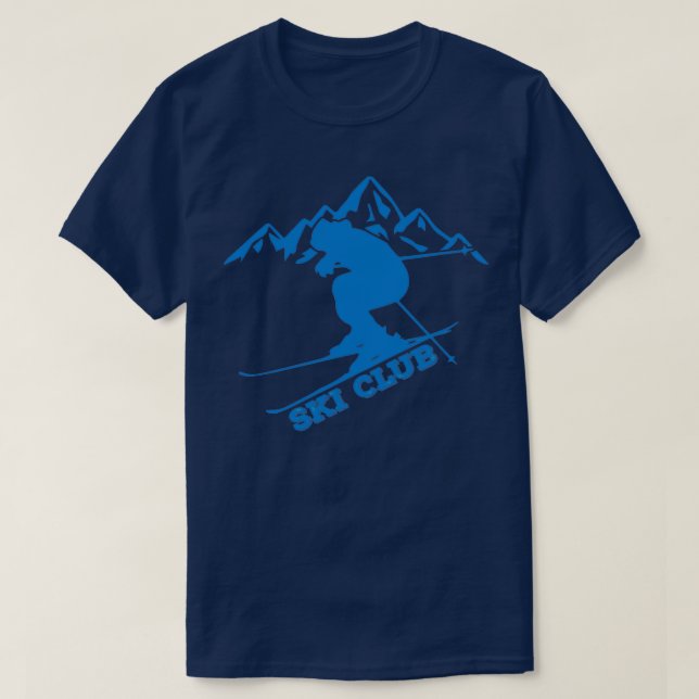 Camiseta Ski Ski Club (Diseño del anverso)