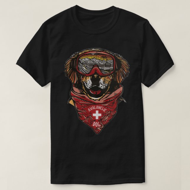Camiseta Ski Snowboard (Diseño del anverso)
