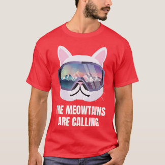 Camiseta Ski Snowboard Goggles Gracioso Esquí Snowboard