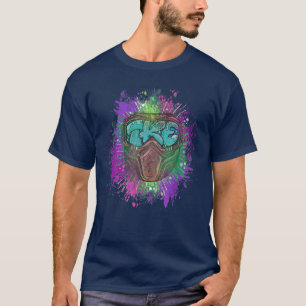 Camiseta Ski Snowboard Naturaleza Treehugger Esquí Ap