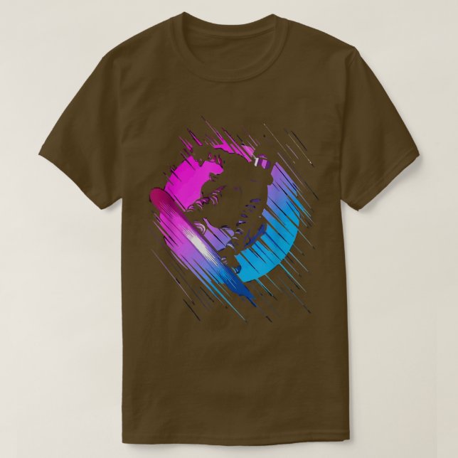 Camiseta Ski Snowboard Skiing Snow Mountain  (Diseño del anverso)