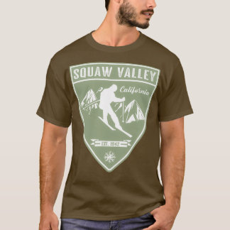 Camiseta Ski Squaw Valley California