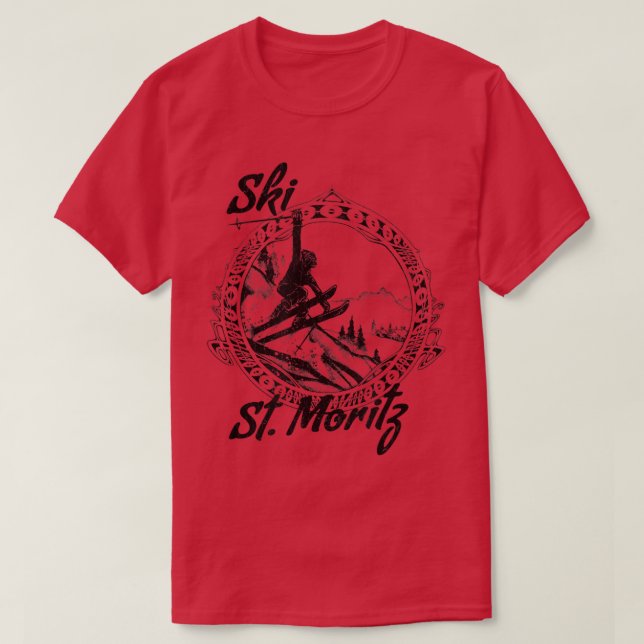 Camiseta Ski St (Diseño del anverso)