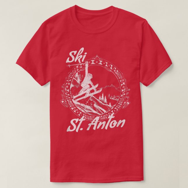Camiseta Ski St (Diseño del anverso)