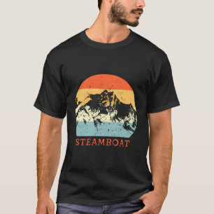 Camiseta Ski Steamboat Springscolorado Snow Ski
