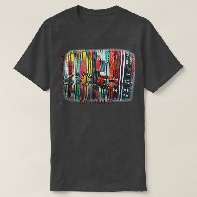 Camiseta Ski Sun Valley (Diseño del anverso)