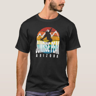 Camiseta Ski Sunrise Rad Ski Jumper Retro Sunset Sunri
