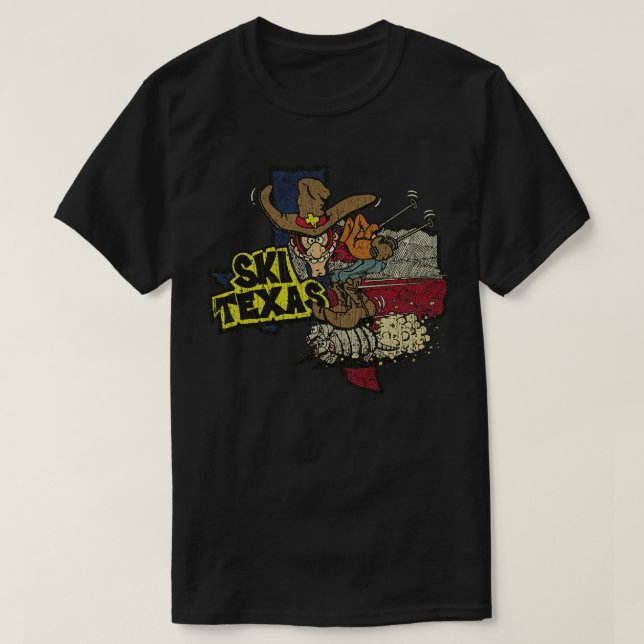 Camiseta Ski Texas 1985 (Diseño del anverso)