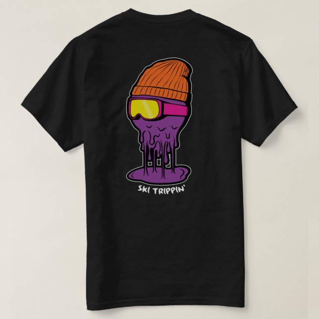 Camiseta Ski Trippin (Reverso del diseño)