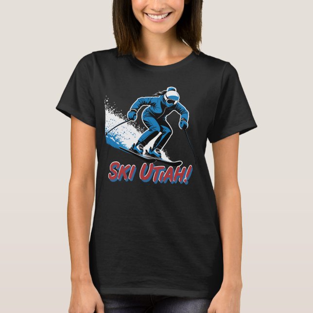 Camiseta Ski Utah (Anverso)