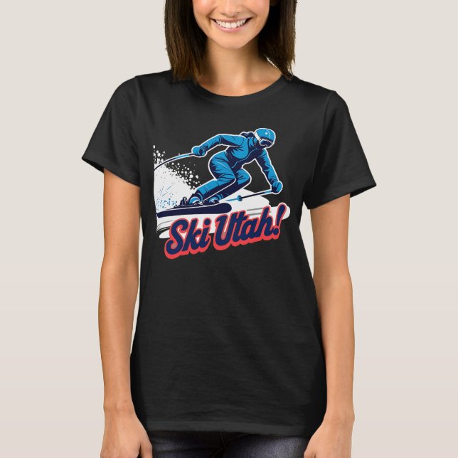 Camiseta Ski Utah (Anverso)