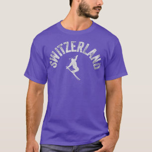 Camiseta Ski Vintage Swiss Skier Pro
