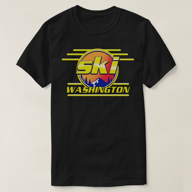 Camiseta Ski Washington (Diseño del anverso)