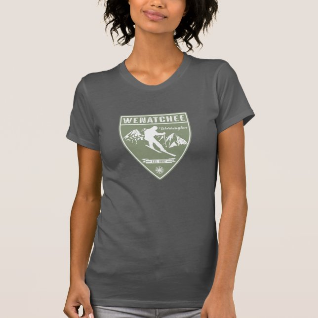 Camiseta Ski Wenatchee Washington (Anverso)