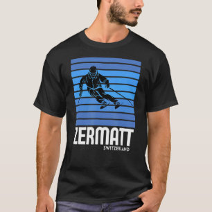 Camiseta Ski Zermatt Suiza Centro de deportes de invierno