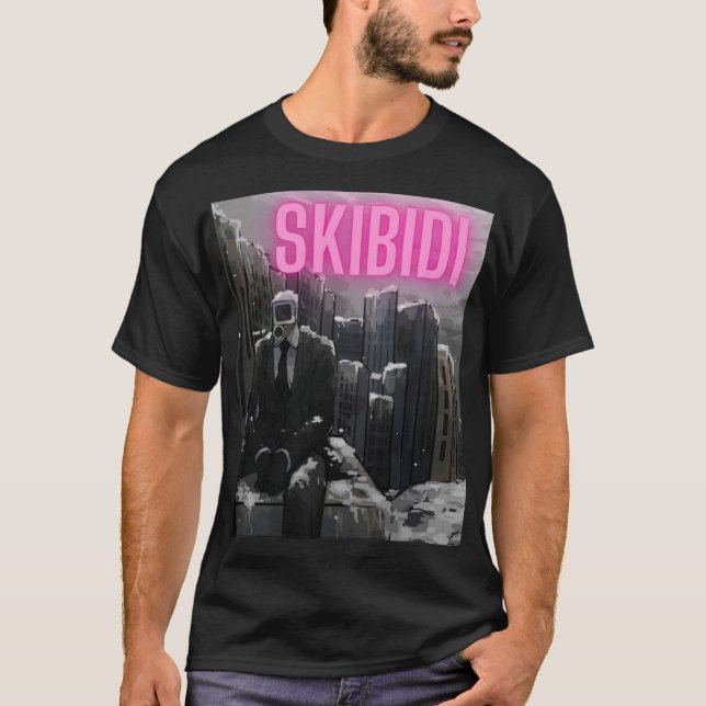 Camiseta skibidi (Anverso)