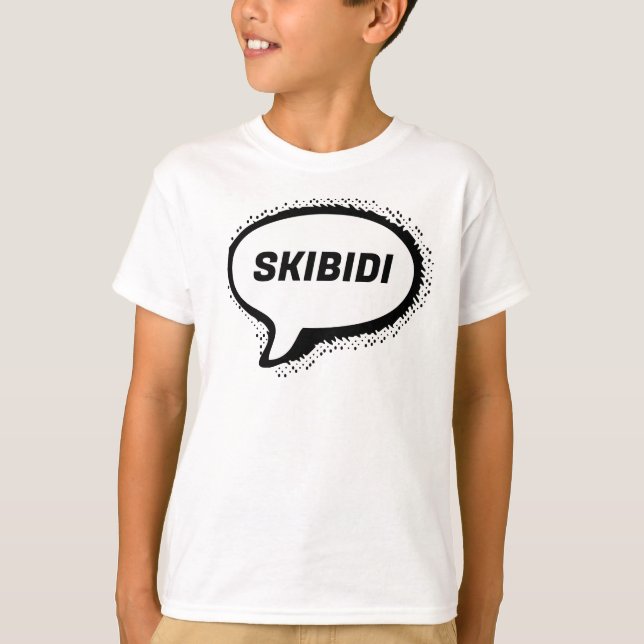 CAMISETA SKIBIDI (Anverso)