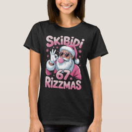 Camiseta Skibidi 67 Rizzmas Papá Noel