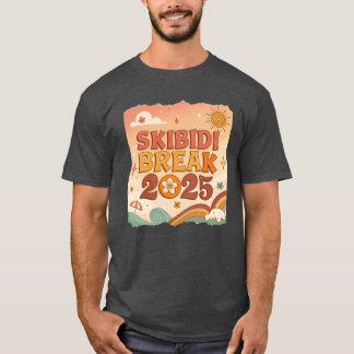 Camiseta Skibidi Break 25 Skibidioilet Vacaciones de Primav