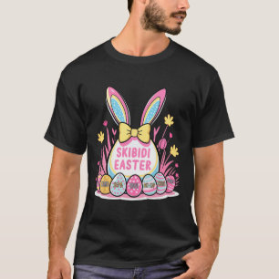 Camiseta Skibidi Easter - Funny Easter Rizzler Gen Alpha Sl