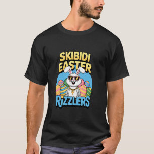 Camiseta Skibidi Pascua Divertidos Rizzlers de Pascua Sigma