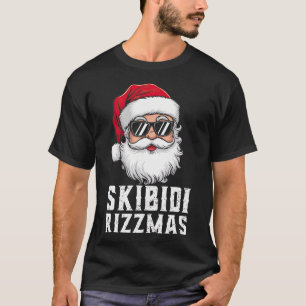 Camiseta Skibidi Rizzmas Navidades Santa Claus Charisma Riz