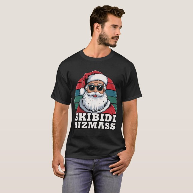 Camiseta Skibidi Rizzmas Shirt (Anverso completo)