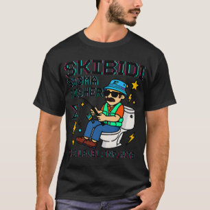 Camiseta Skibidi Sigma Fisher en el Trono