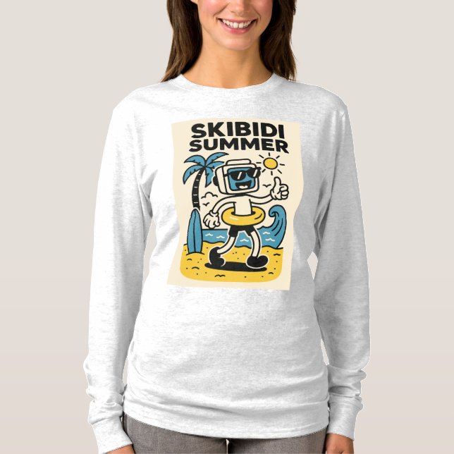 Camiseta Skibidi Summer (Anverso)