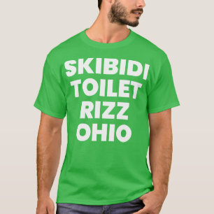 Camiseta Skibidi Toilet Rizz Ohio