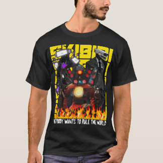 Camiseta Skibidi Toilet Tiviman