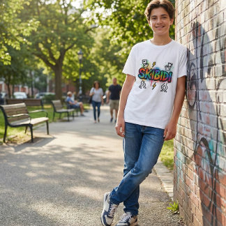 Camiseta Skibidi Toilet Yes Yes Crew