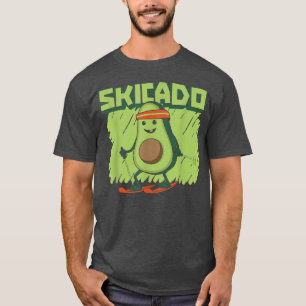 Camiseta Skicado Winter Snow Sports Skier Mouni Sk
