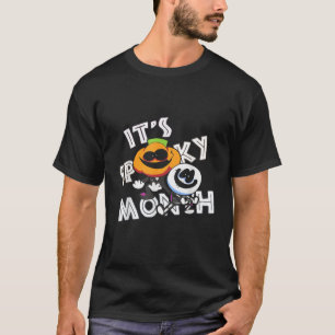Camiseta Skid retro y bombeo es mes espeluznante