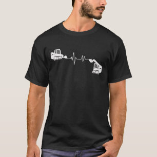 Camiseta Skid Steer Heartbeat