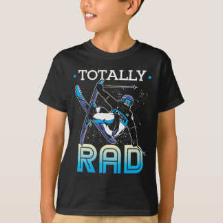 Camiseta Skiing Outfit Nordic Skier Ski Totally Rad