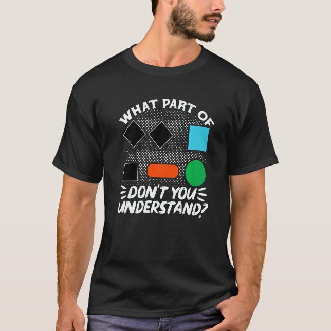 Camiseta Skiing Signs What Part Of DonT You Understand Snow (Anverso)