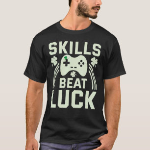 Camiseta Skill Beat Lucks Boys Lucky Game St Patricks